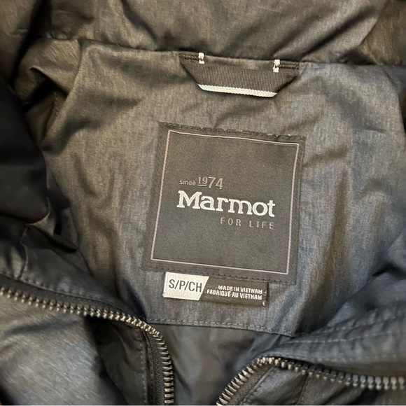 Marmot 700 fill down womens parka jacket size S - Picture 4 of 7